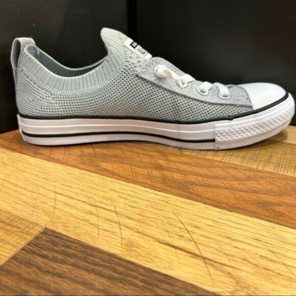 NEW WOMEN'S Converse CTAS Shoreline Grey Sneakers SlipOn - Picture 3 of 4